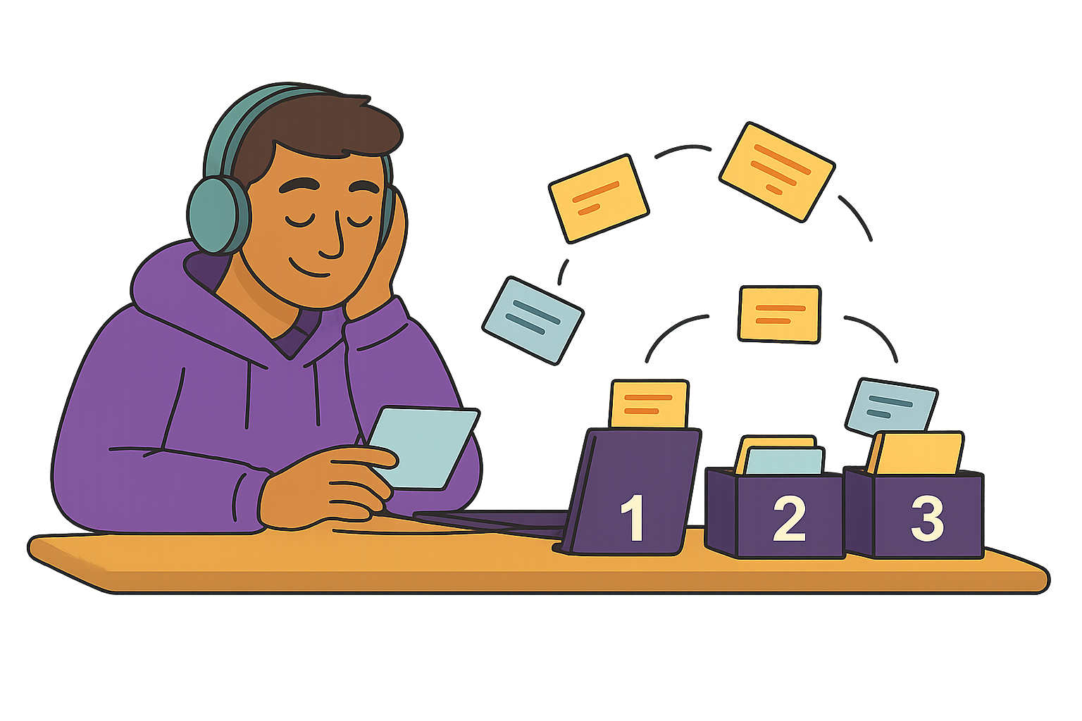 چند نفر در حال برنامه‌ریزی مطالعه با هم